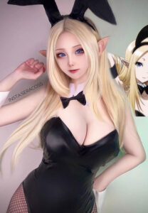 seracoss-กระต่ายชุดดำ วาร์ปseracoss